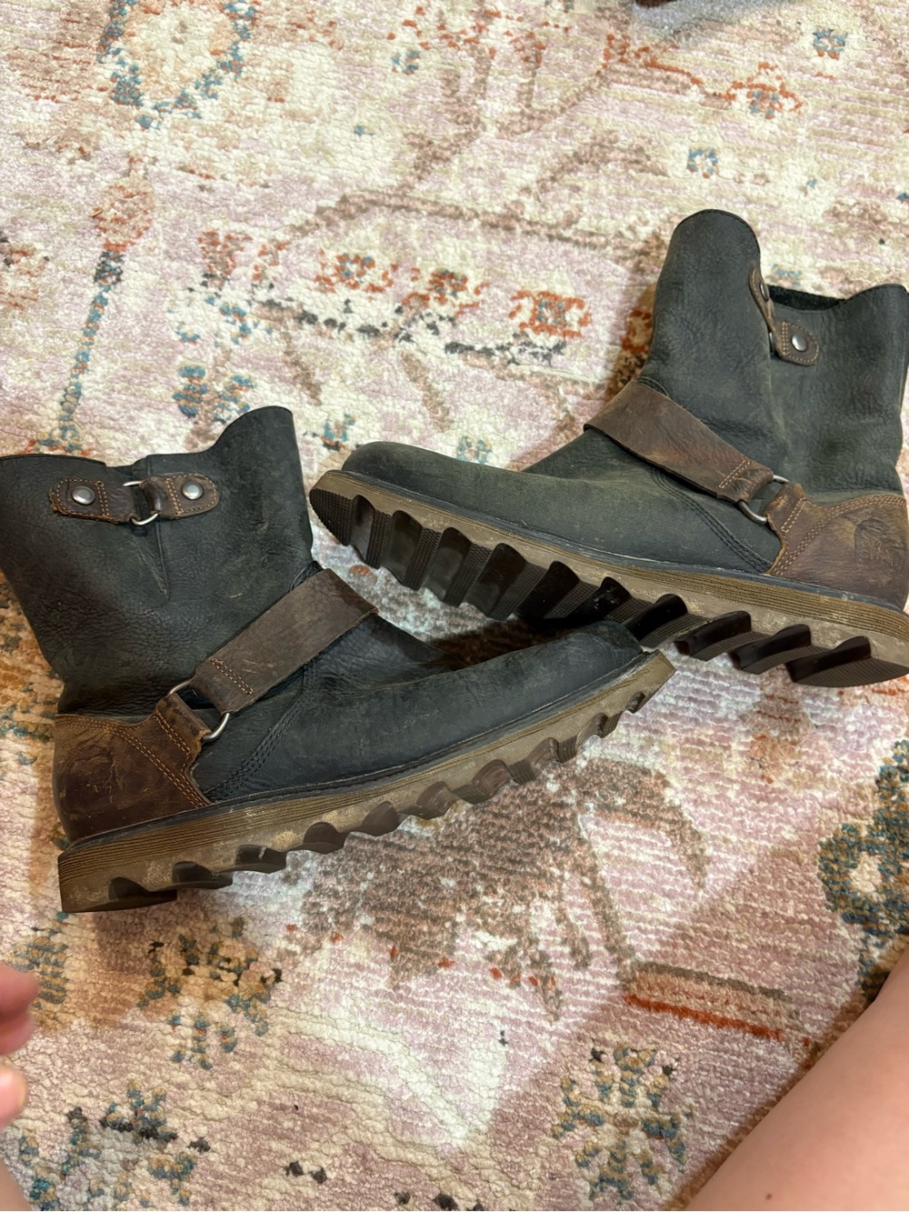 Sorel Suede Leather Riding Boots
